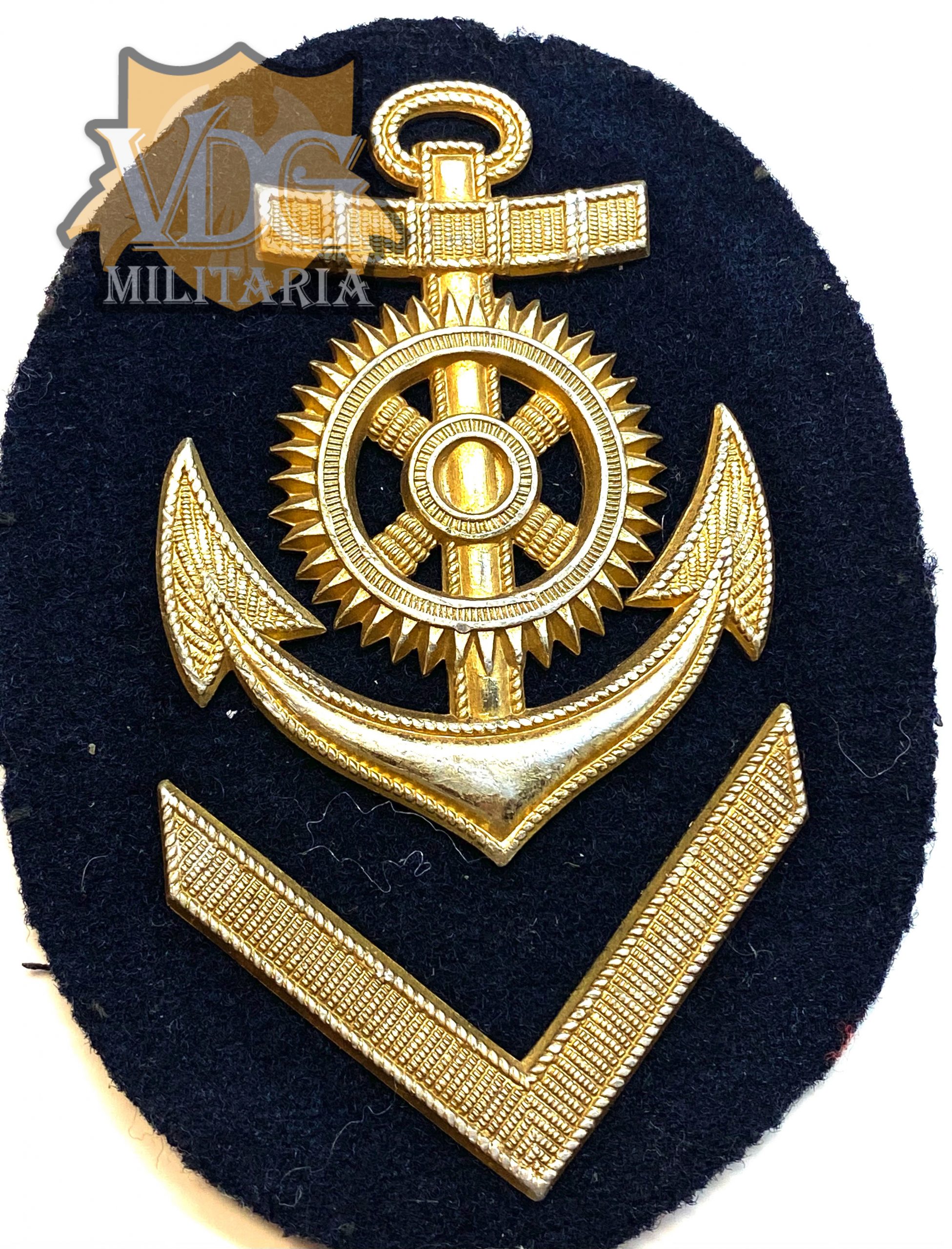 WW2 German Kriegsmarine Senior Engine NCO Career Rank Insignia