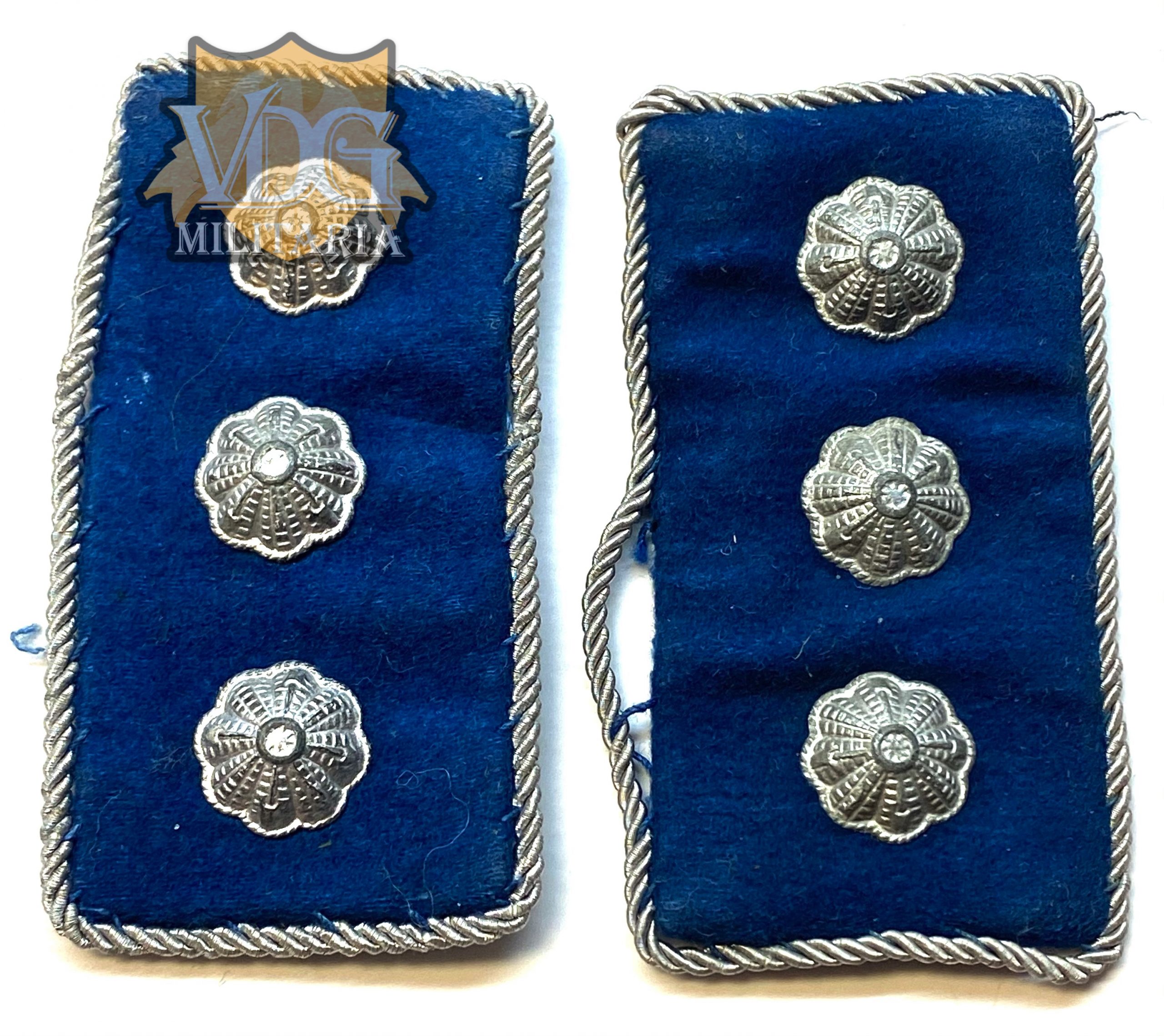 WW2 German Water Police or Factory Guard Collar Tab Set