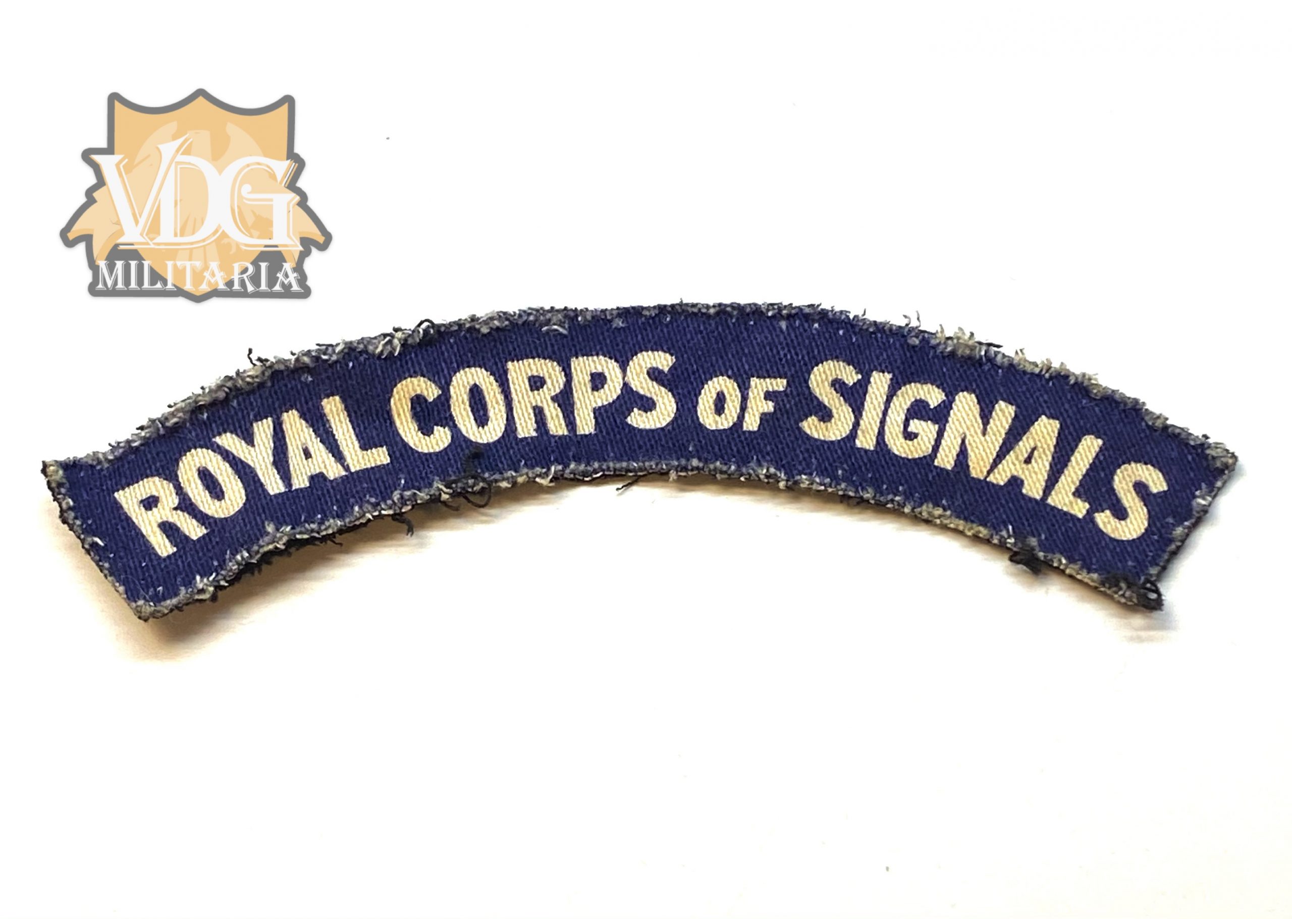WW2 British Royal Corps of Signals Arm Patch