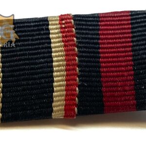 WW2 German Ribbon Bar-KVK & Czech