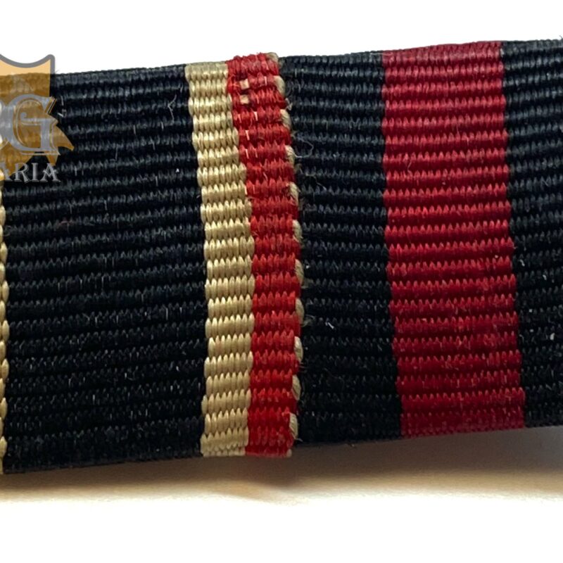 WW2 German Ribbon Bar-KVK & Czech