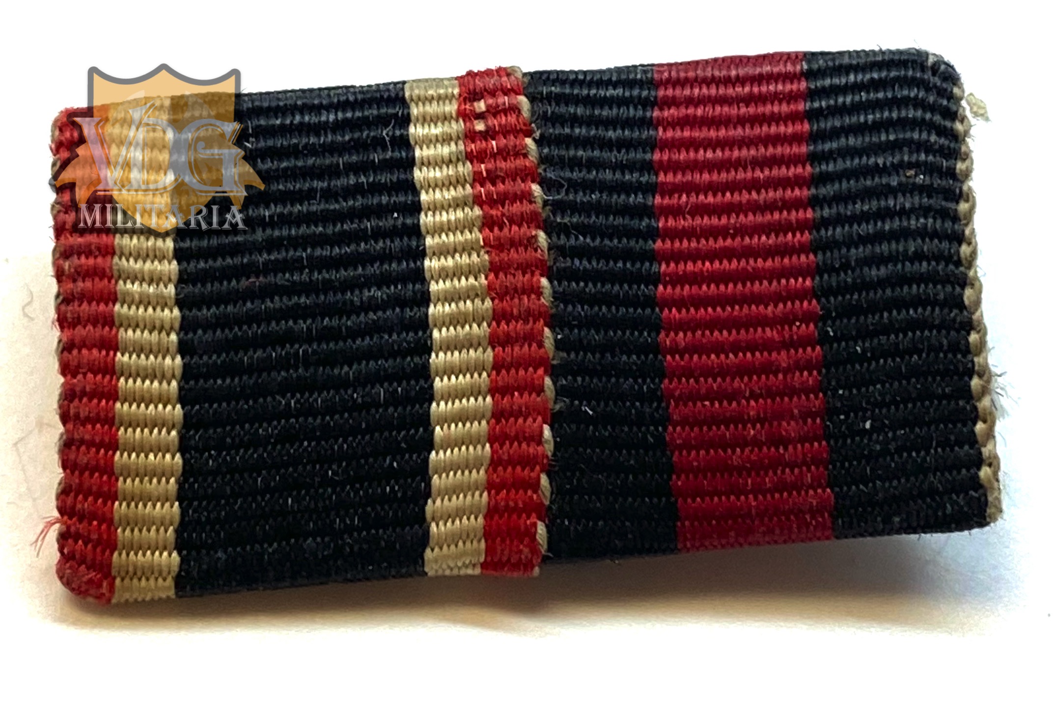 WW2 German Ribbon Bar-KVK & Czech