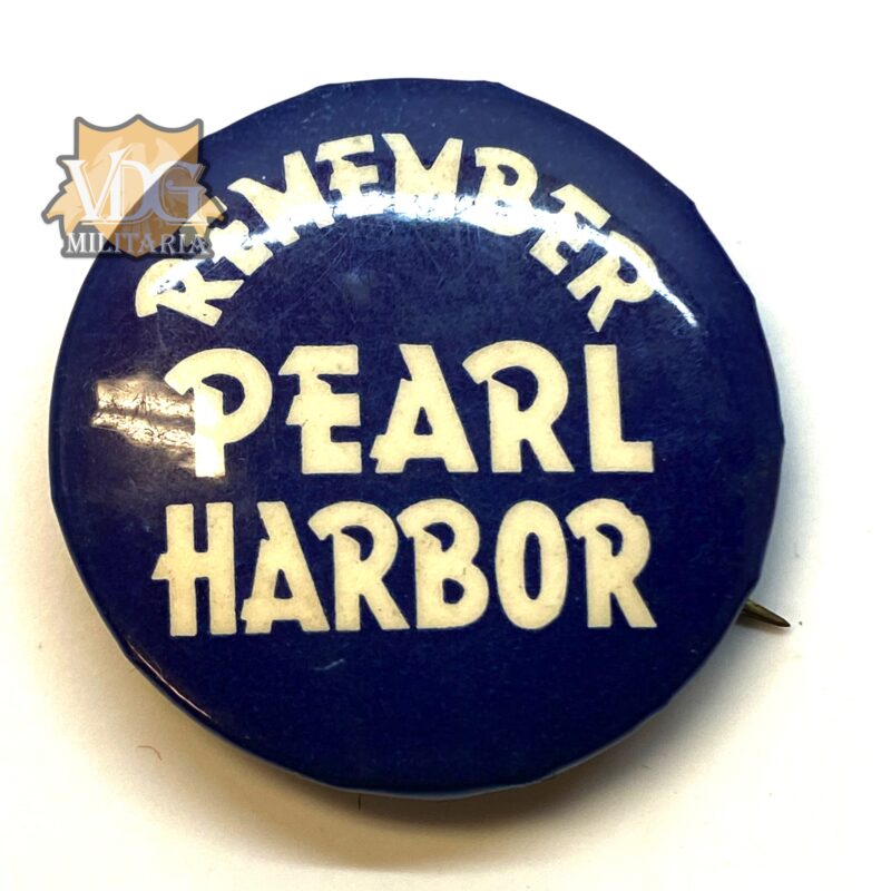 WW2 US "Remember Pearl Harbor" Pin