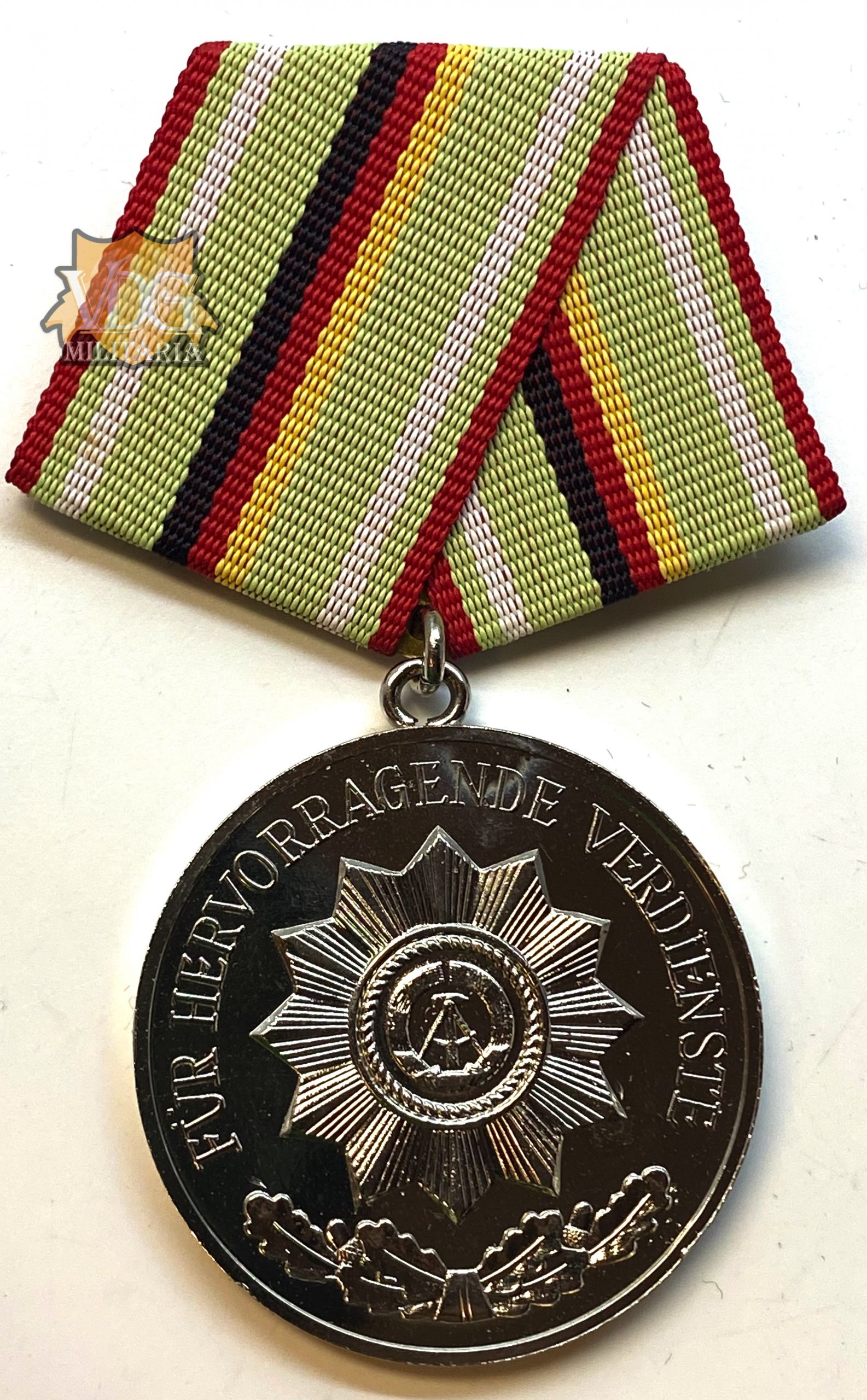 East German Medal of Merit of Organs of the Ministry of the Interior in Silver