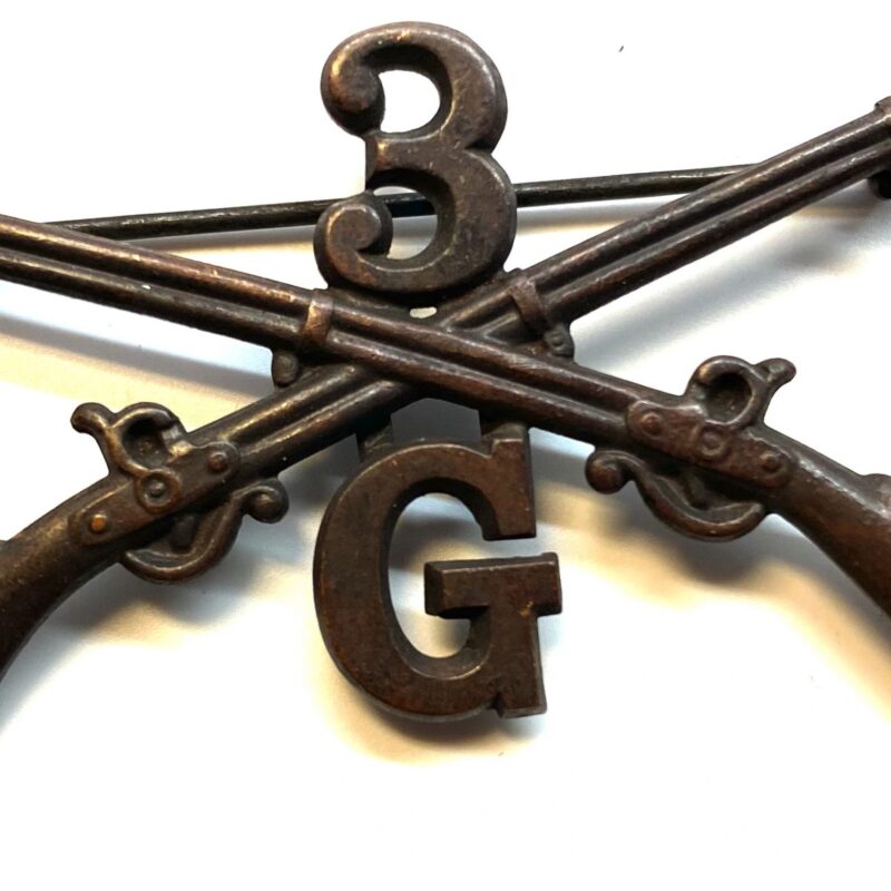 US Spanish American War 2nd Infantry, Company "G" Badge
