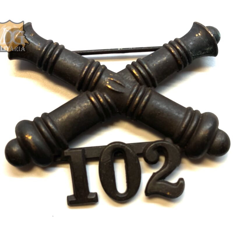 US Spanish American War Era 102nd Artillery Pin Badge