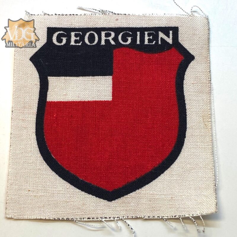 WW2 German Georgian Volunteer Sleeve Shield