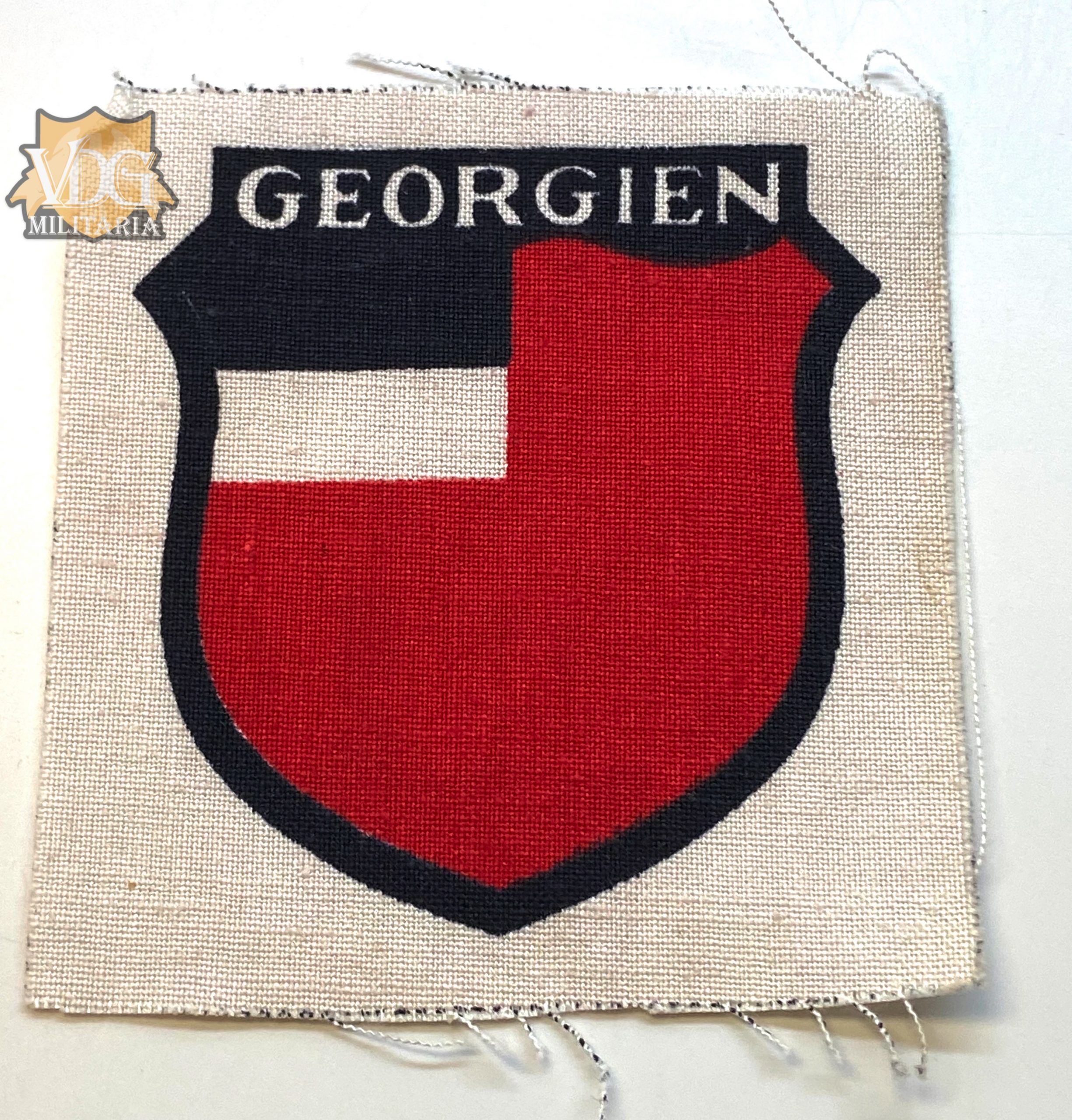 WW2 German Georgian Volunteer Sleeve Shield