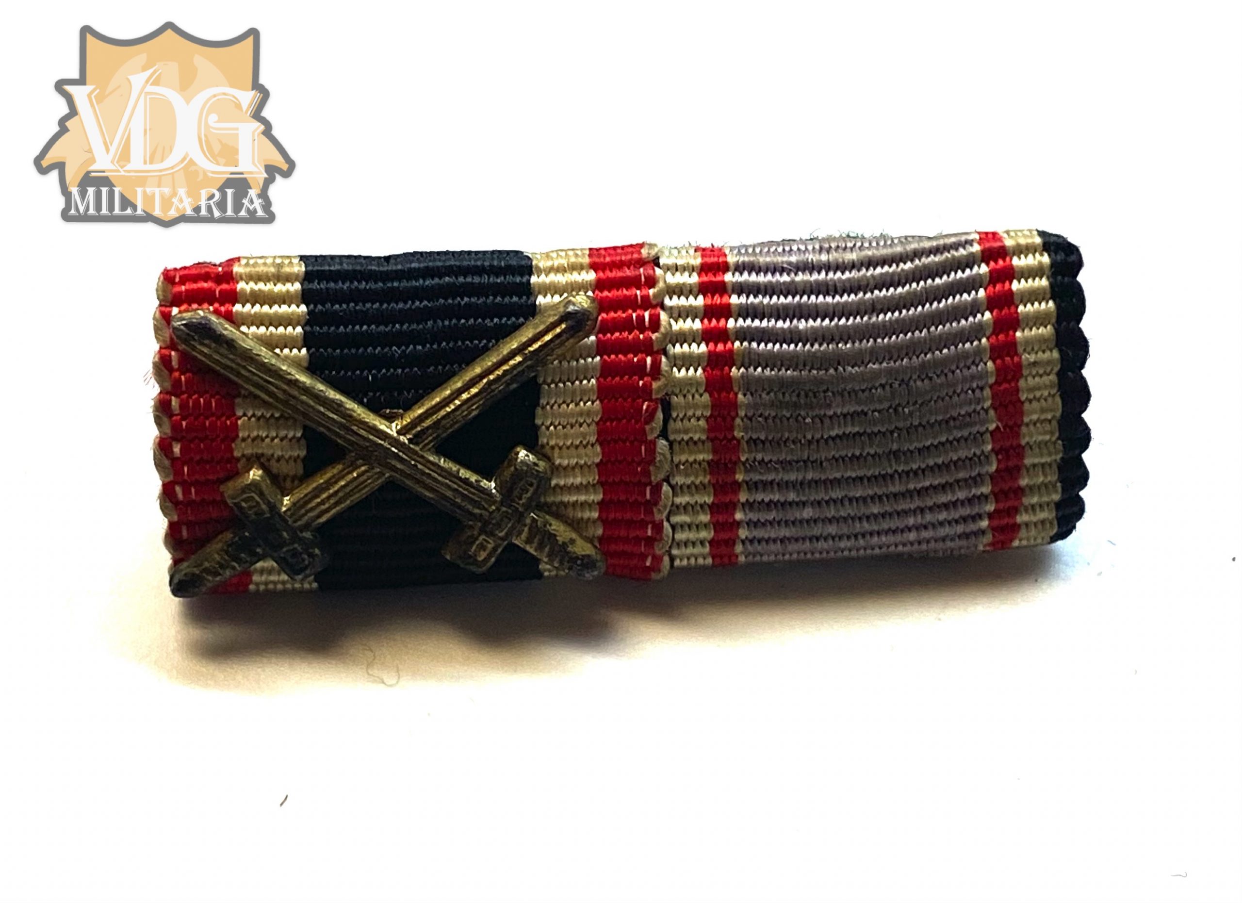 WW2 German Civilian Ribbon Bar-Luftschutz & KVK2