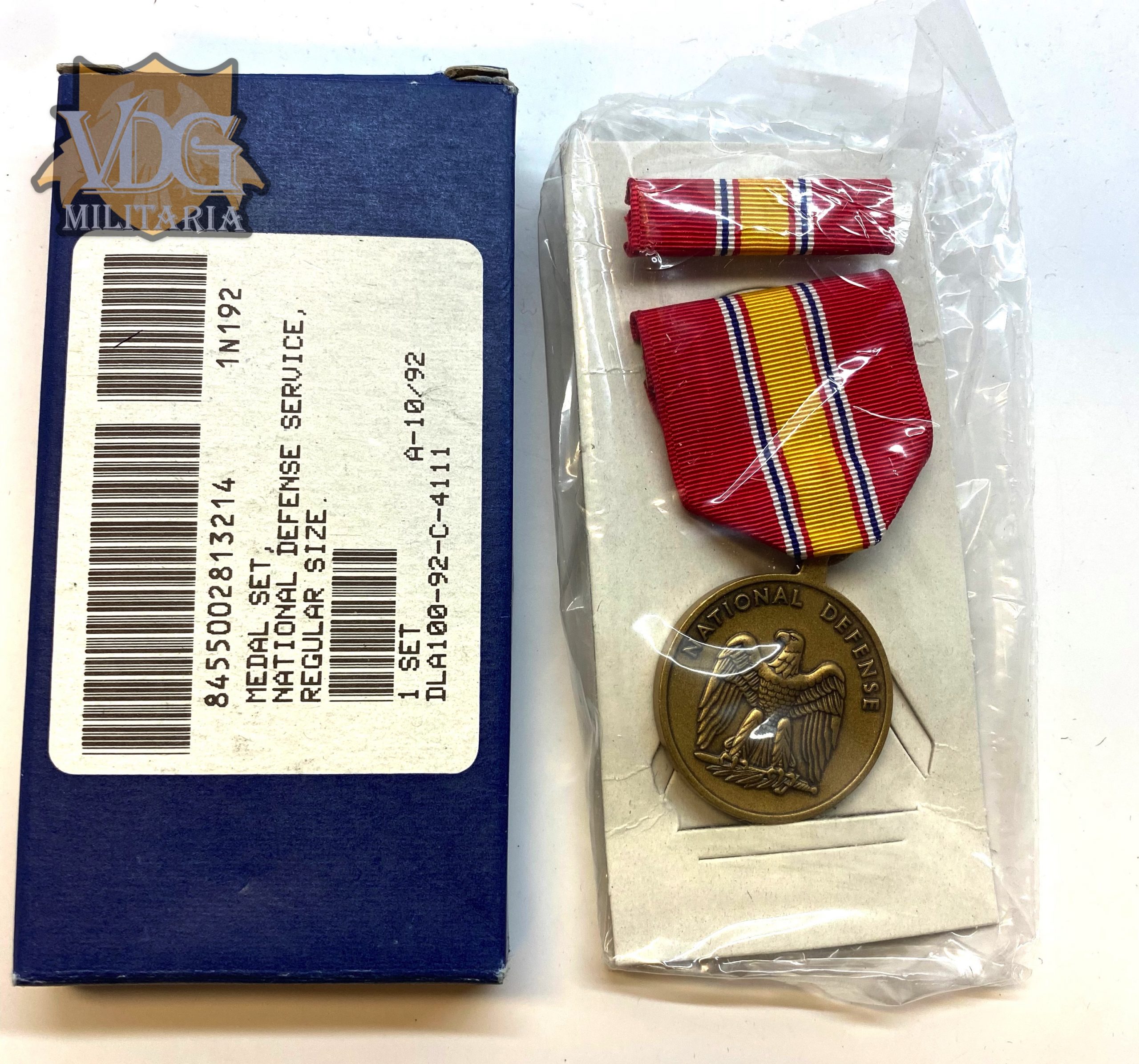 US National Defense Service Medal Set 1992 NOS