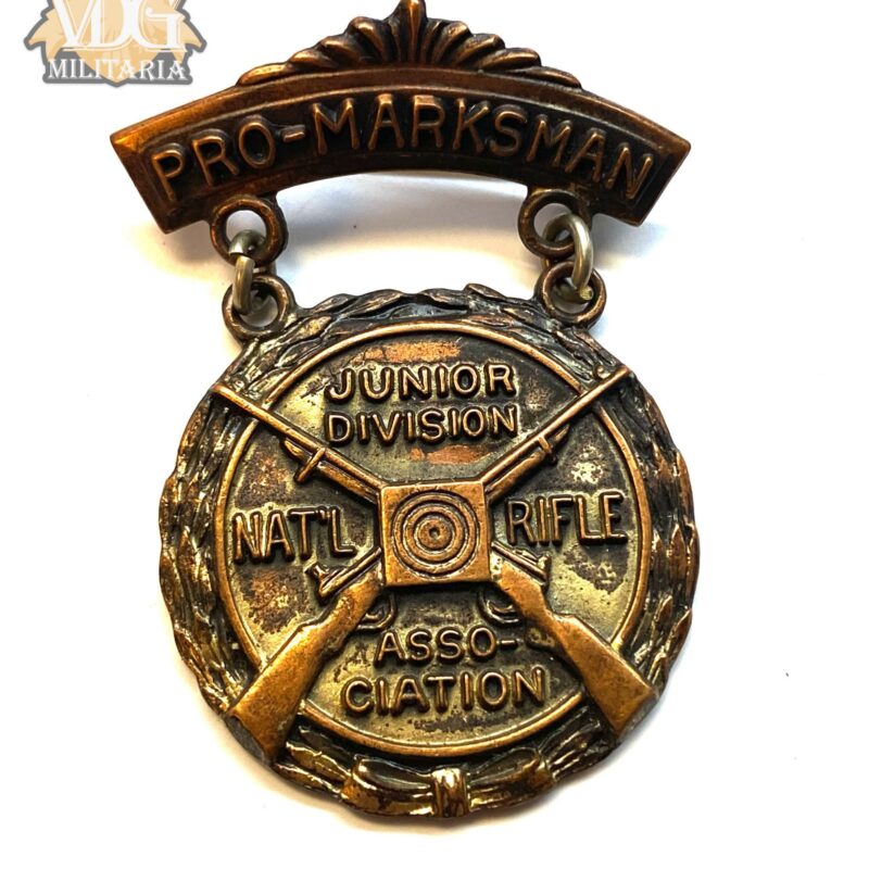 US National Rifle Association Junior Division Pro-Marksman Badge