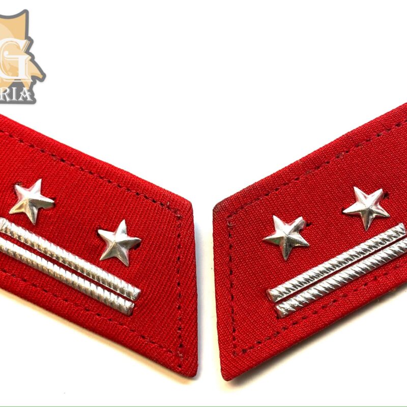 Vietnam War Era NVA Trung tá Lieutenant Colonel (Trung tá) Collar Tab Set