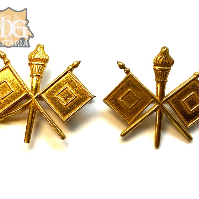 US Spanish American War Era M1898 E.M. Signal Corps Collar Device Set
