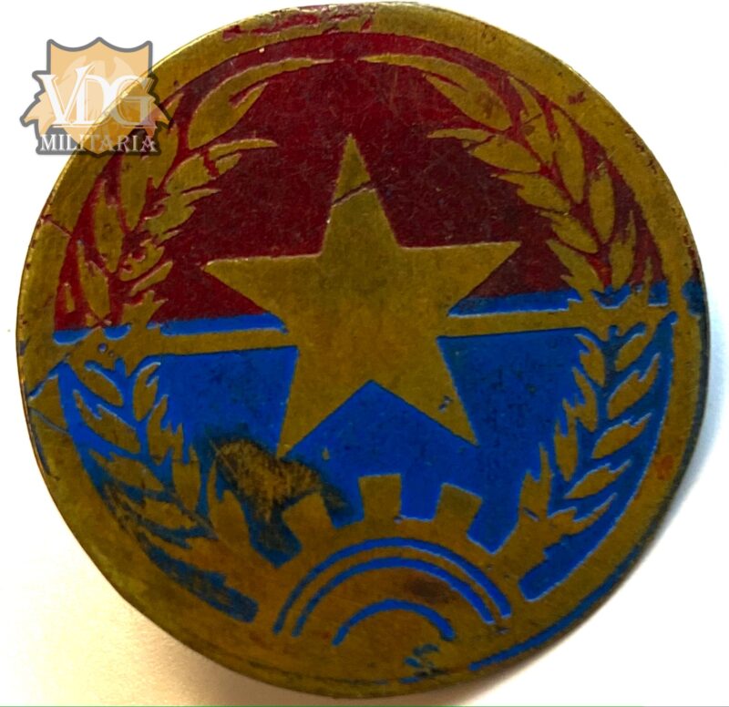 Vietnam War NVA Cap Badge