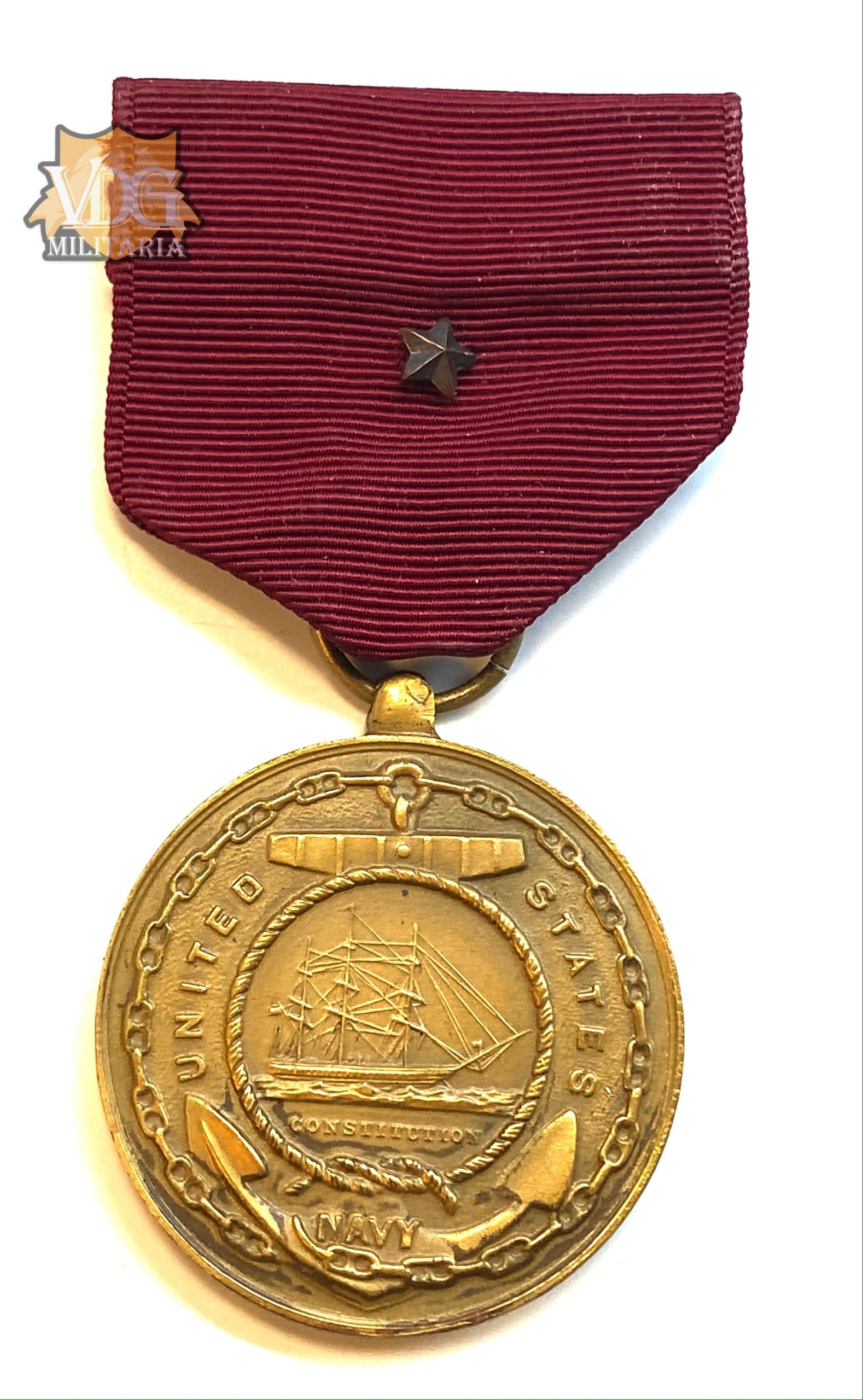 US Navy Good Conduct Medal with Star