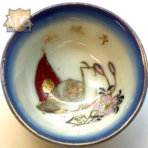 WW2 Imperial Japanese Army Kyushu Depot Reservist Commemorative Sake Cup