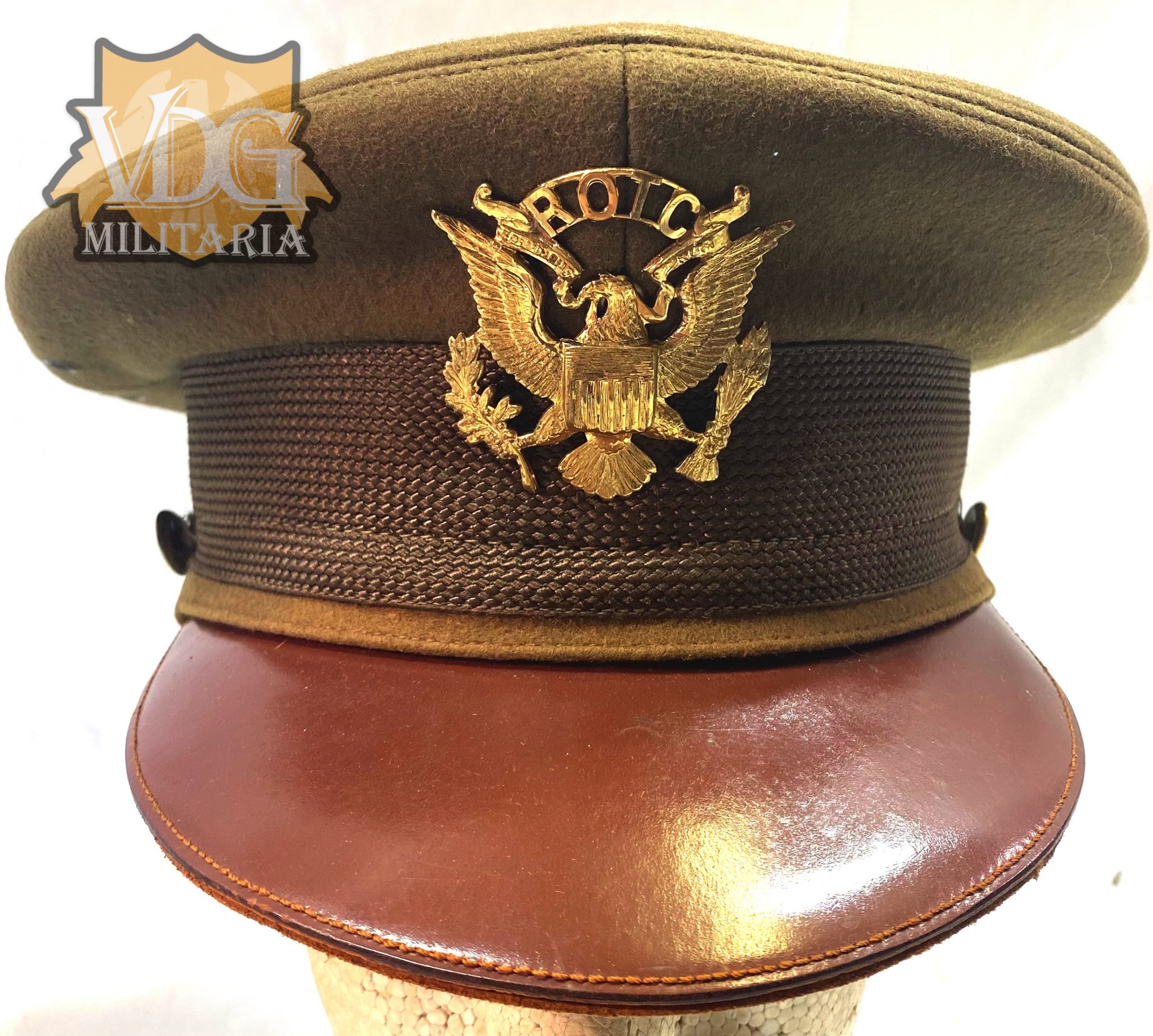 WW2 US Army ROTC Visor Cap