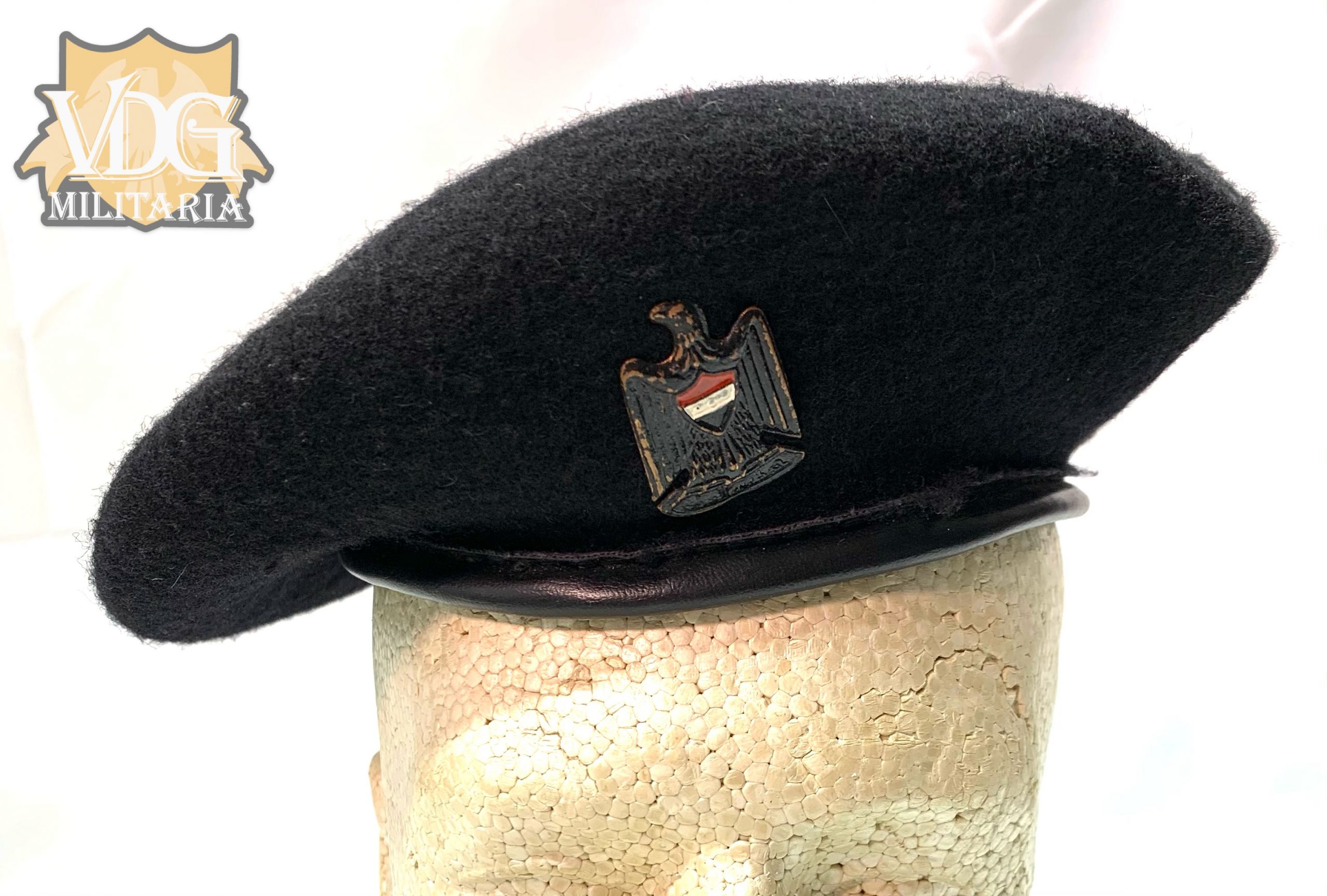 Iraqi Army Black Beret-Size 54