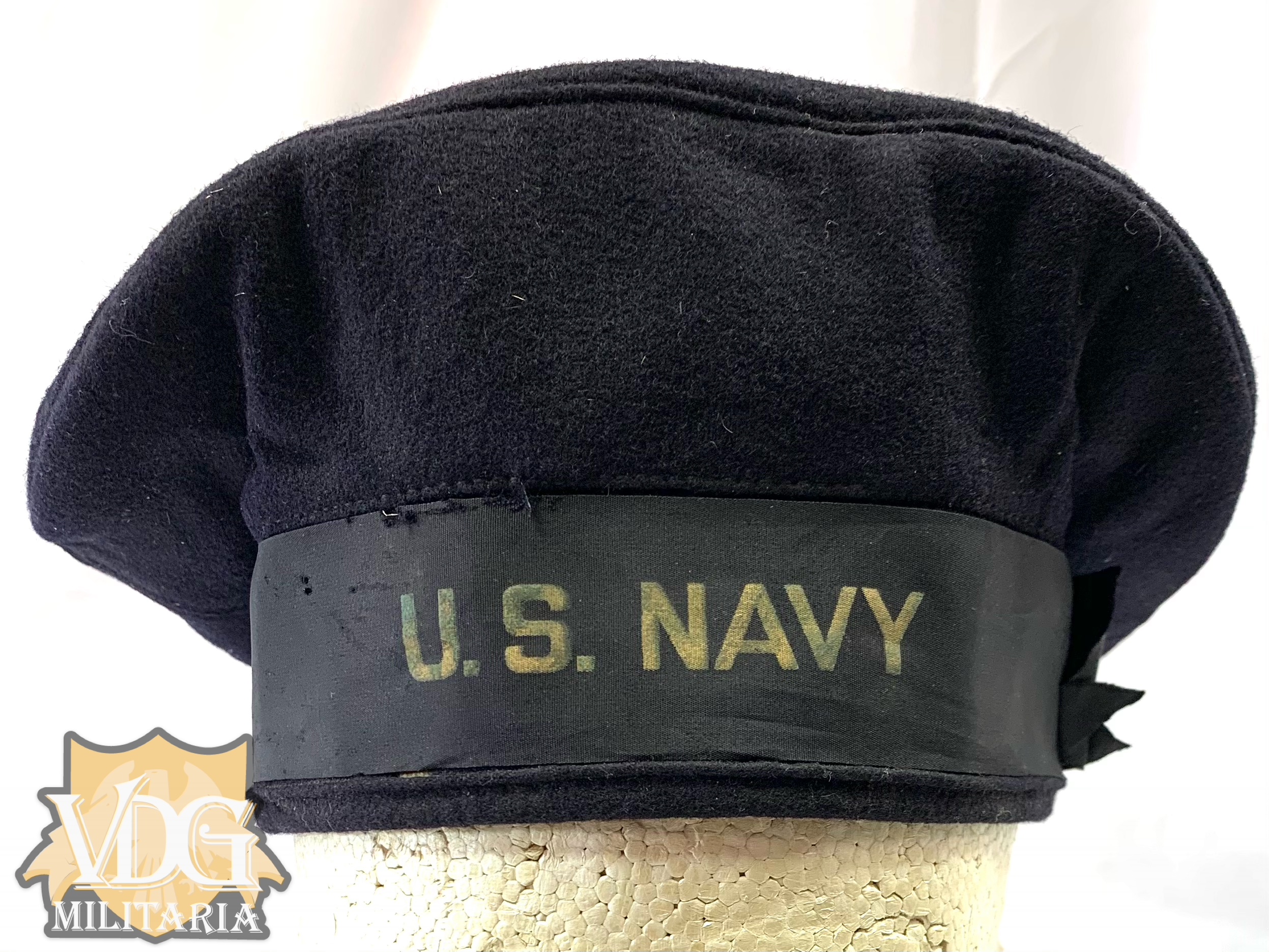 WW2 Era US Navy "Donald Duck" style sailor’s cap Size 6 7/8