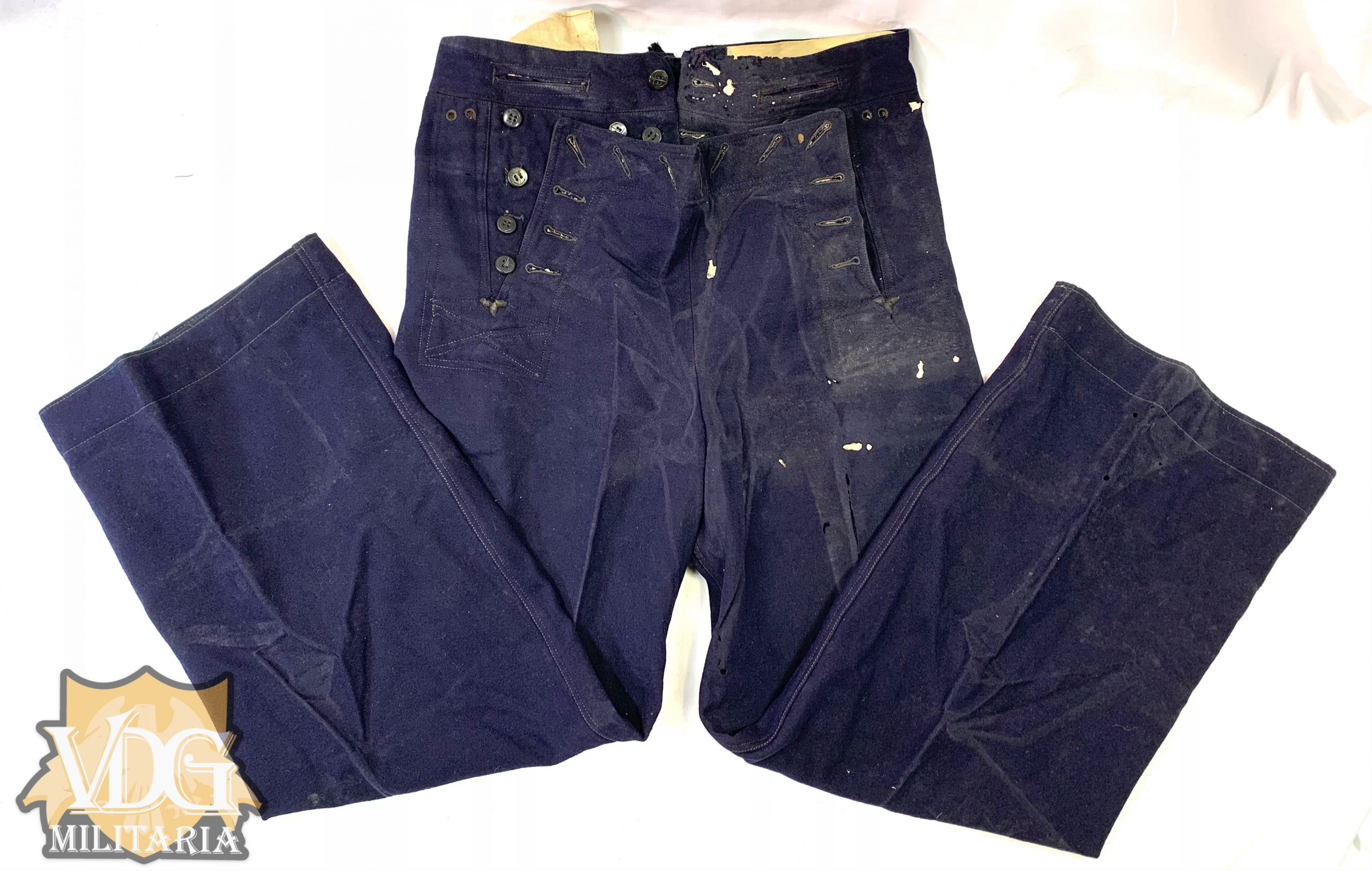 WW1 Era US Navy Drop Front Trousers