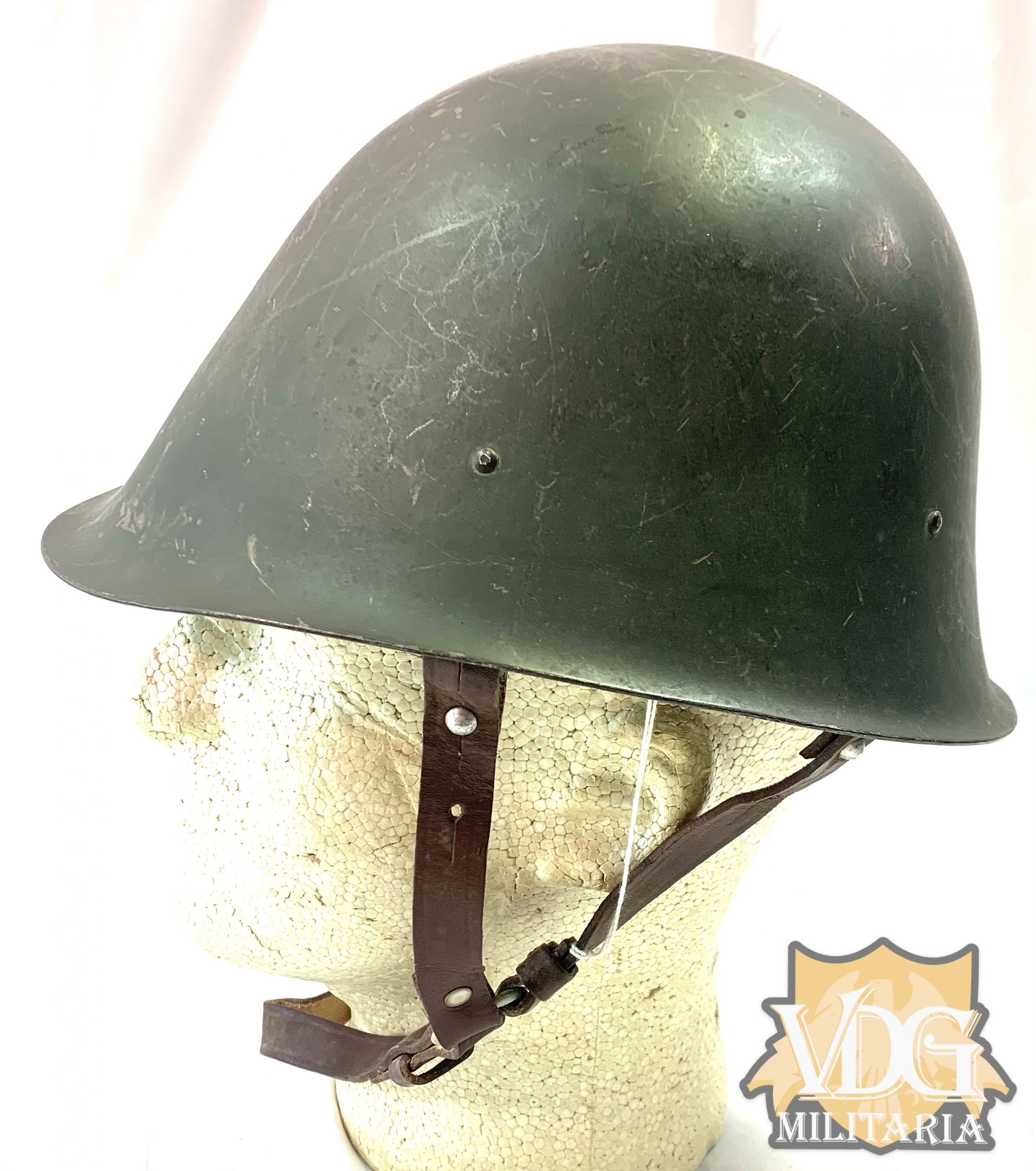 Cold War Era Romanian M73 Helmet