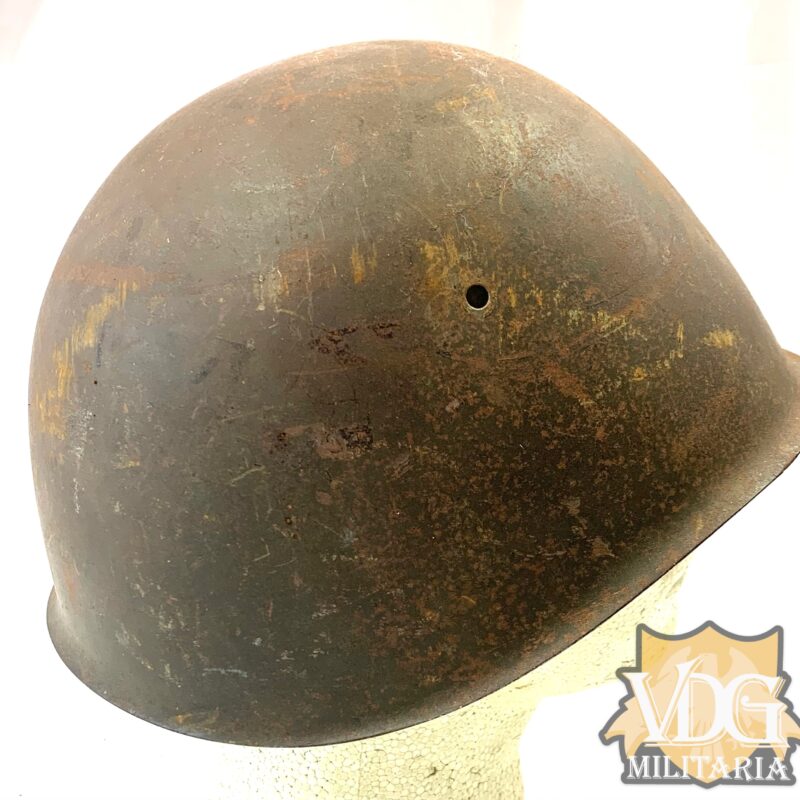 Spanish Civil War Used Italian M33 Combat Helmet Shell-P96
