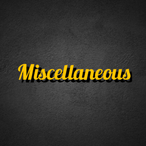 Misc.