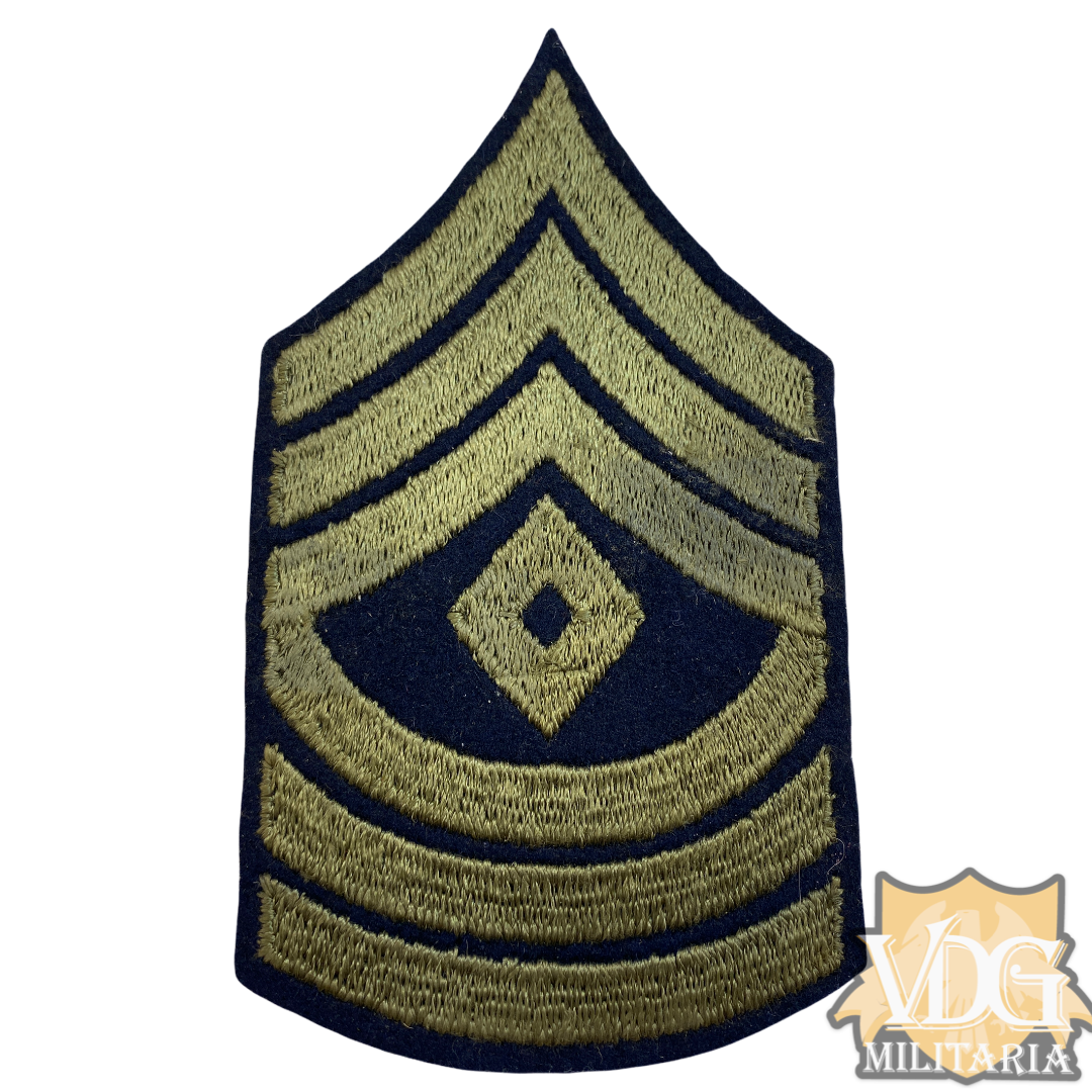 WW2 US Army First Sergeant Rank Chevron