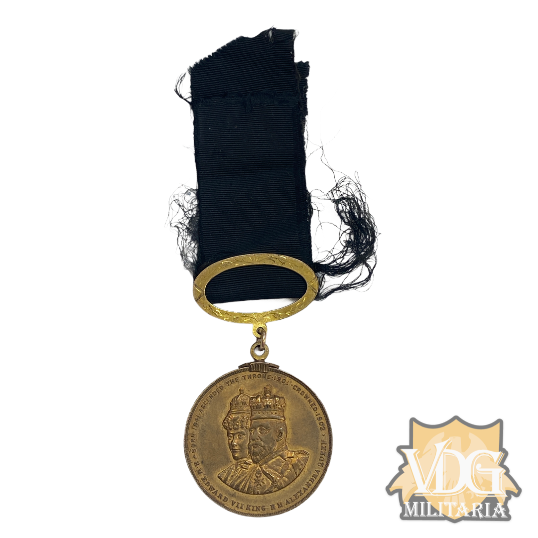 1902-1910 Era British King Edward VII Medal