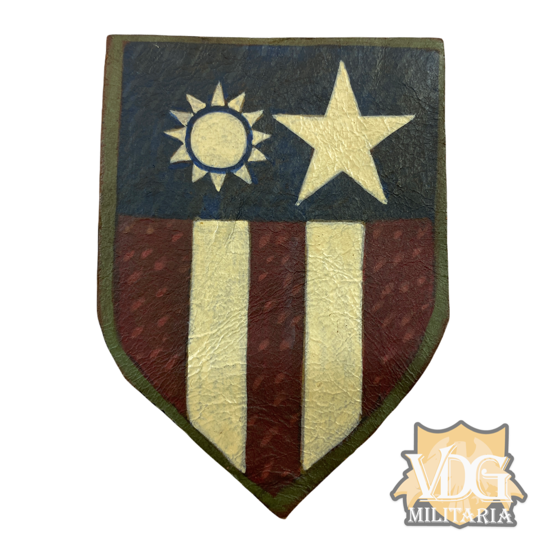 WW2 US Army CBI China Burma India Leather SSI Patch
