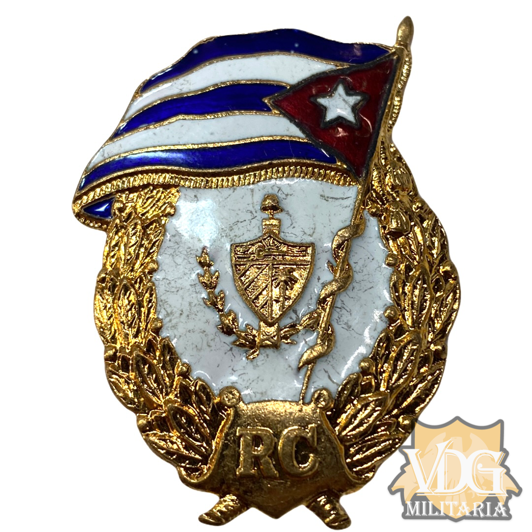 Republic of Cuba Army Guards Badge