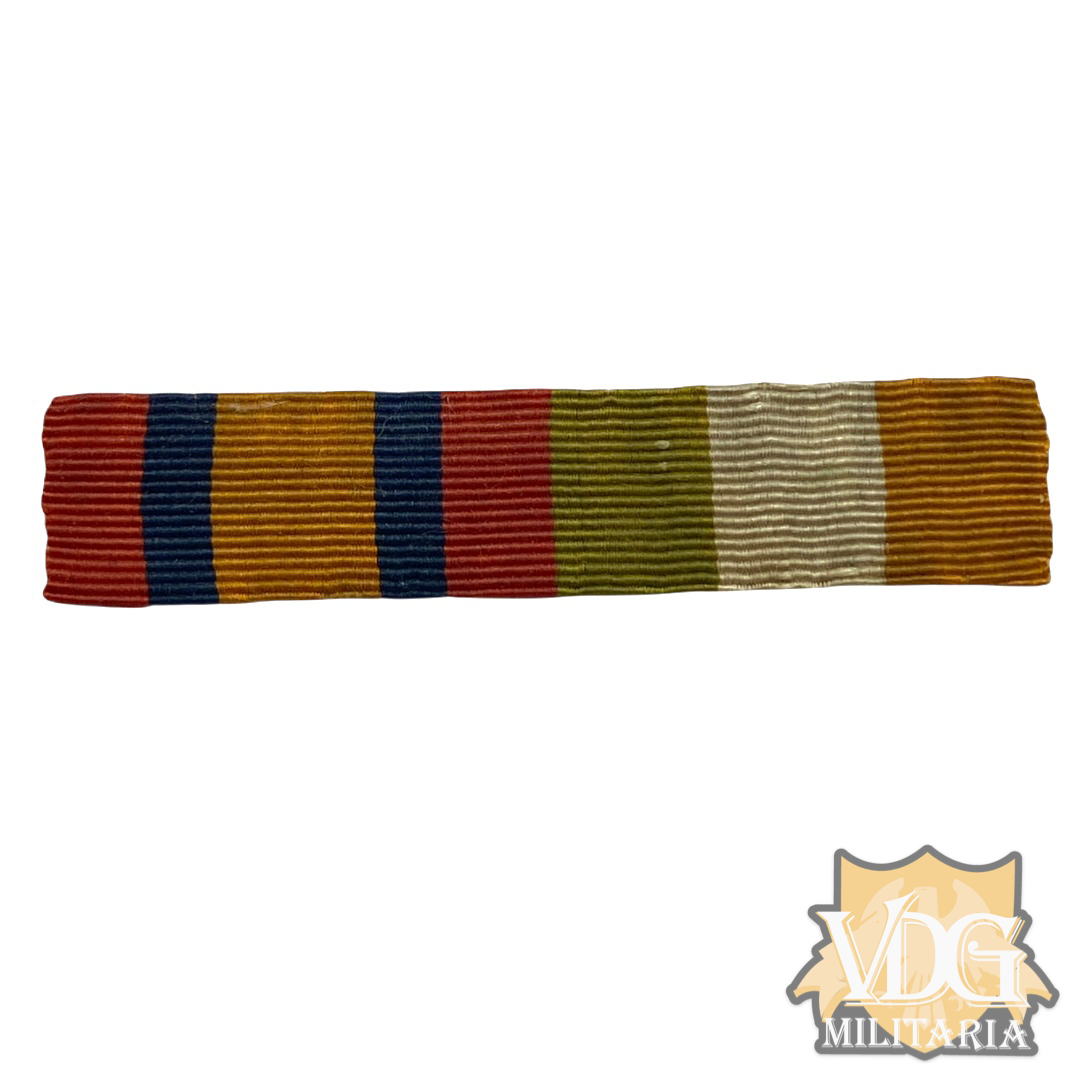 Second Boer War Era Ribbon Bar-Queen's South Africa Medal (1899-1902) & King’s South Africa Medal (1901-1902)