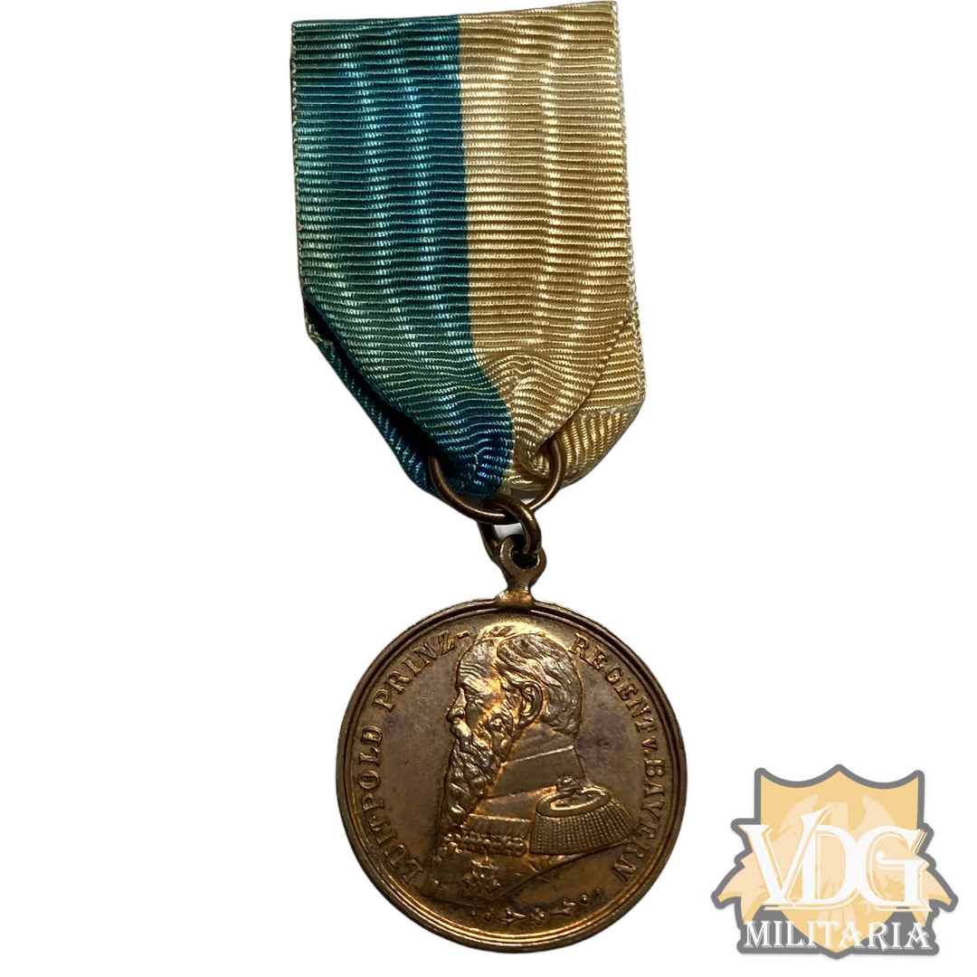 Pre-WW1 German Prinz Luitpold Regent Bayern Service Medal