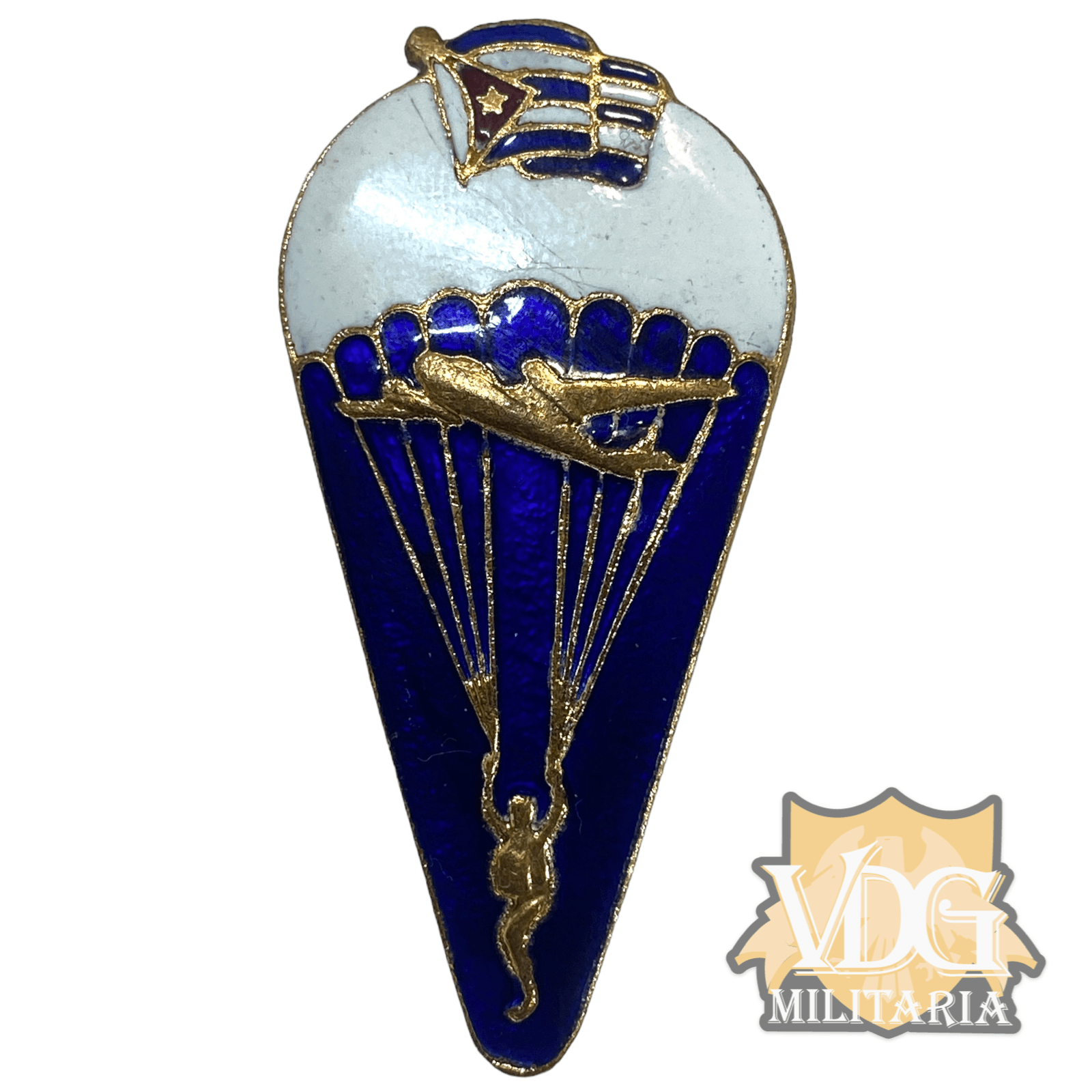 Cold War Cuban Army Airborne Qualification Badge-Basic