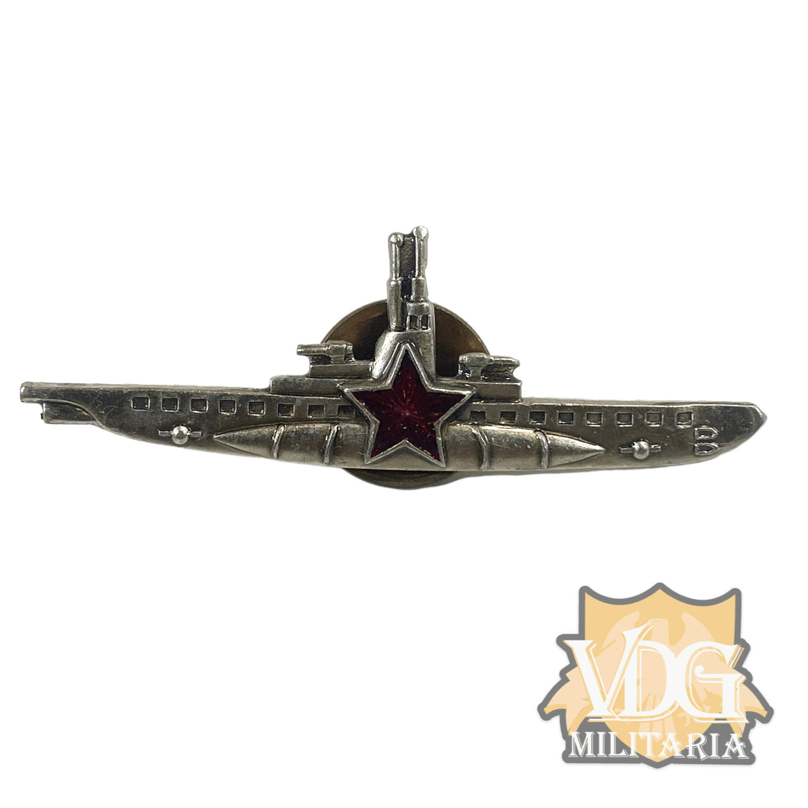 Cold War Era USSR Soviet Navy Submarine Commanders Badge