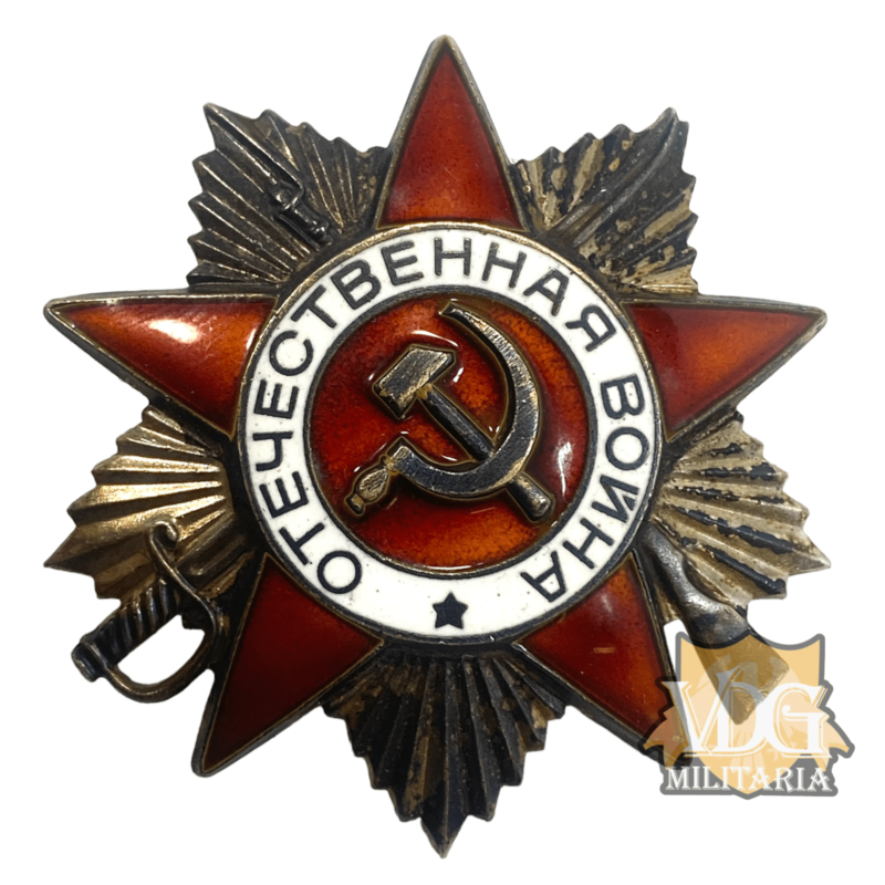 USSR Soviet Order of the Patriotic War Badged-#5231558
