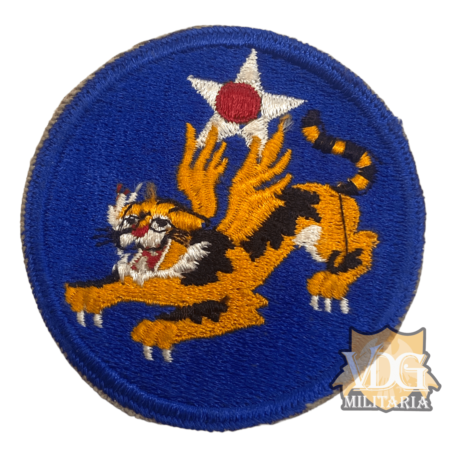 WW2 US Army 14th Air Force Flying Tigers SSI Patch Insignia