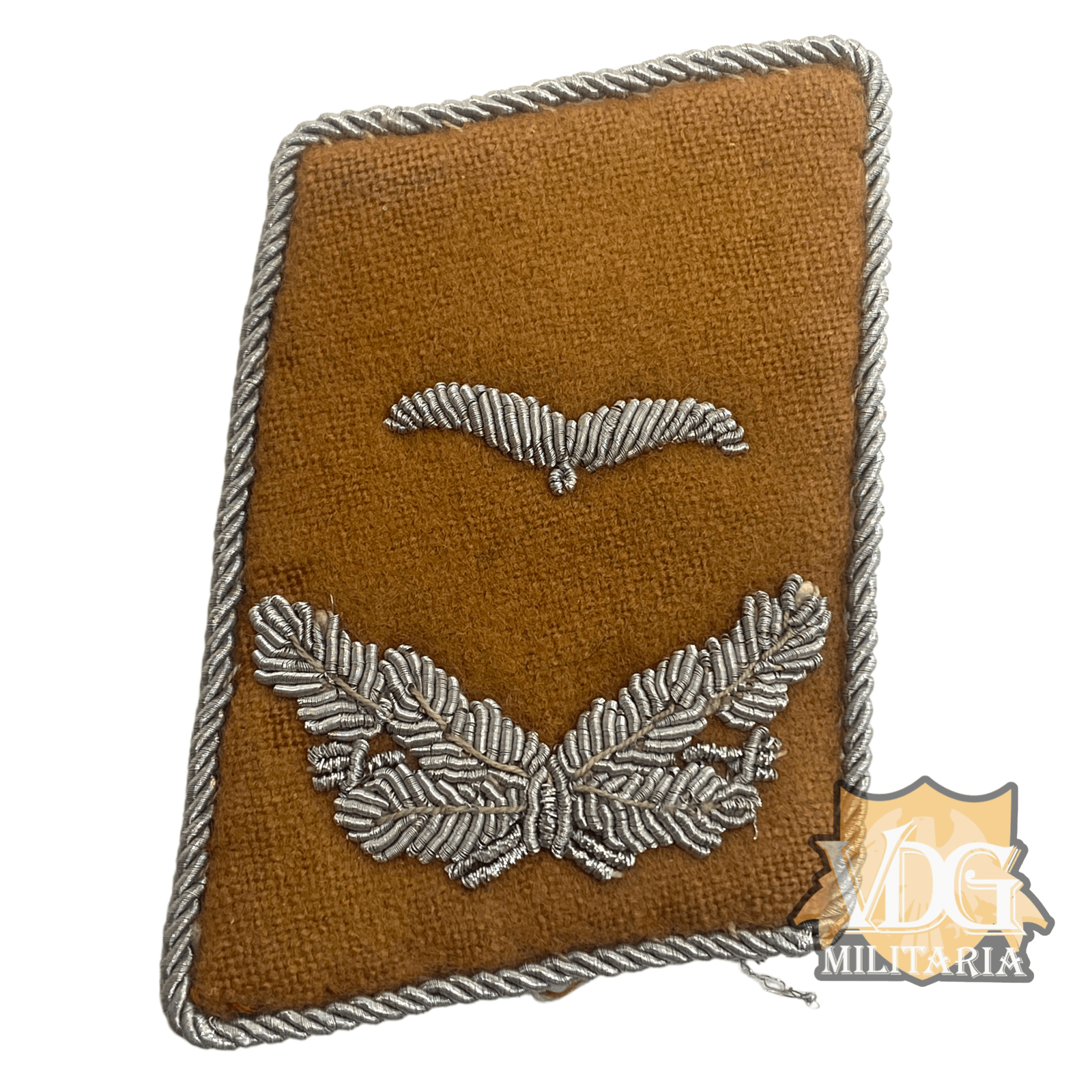 WW2 German Luftwaffe Officers Signals Leutnant Collar Tab
