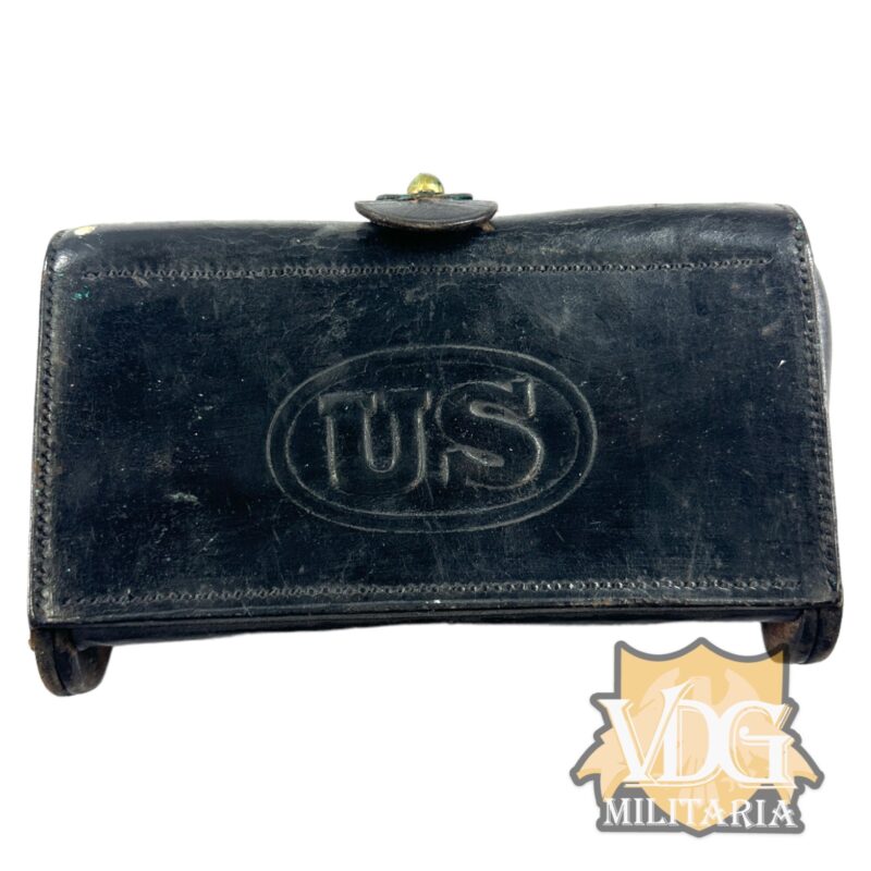 Indian Wars/Spanish American War Era US 1880 Mills 2nd Patter McKeever Cartridge Box
