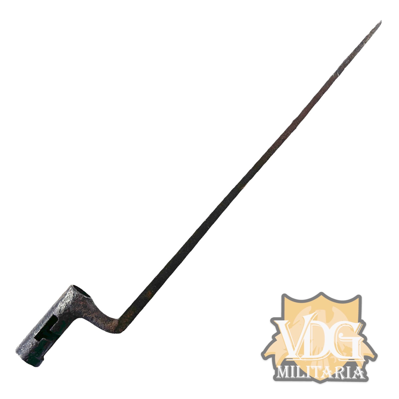 Mexican American/Civil War Era US Marked M1816 Bayonet for .69 Caliber Musket (Pitted)