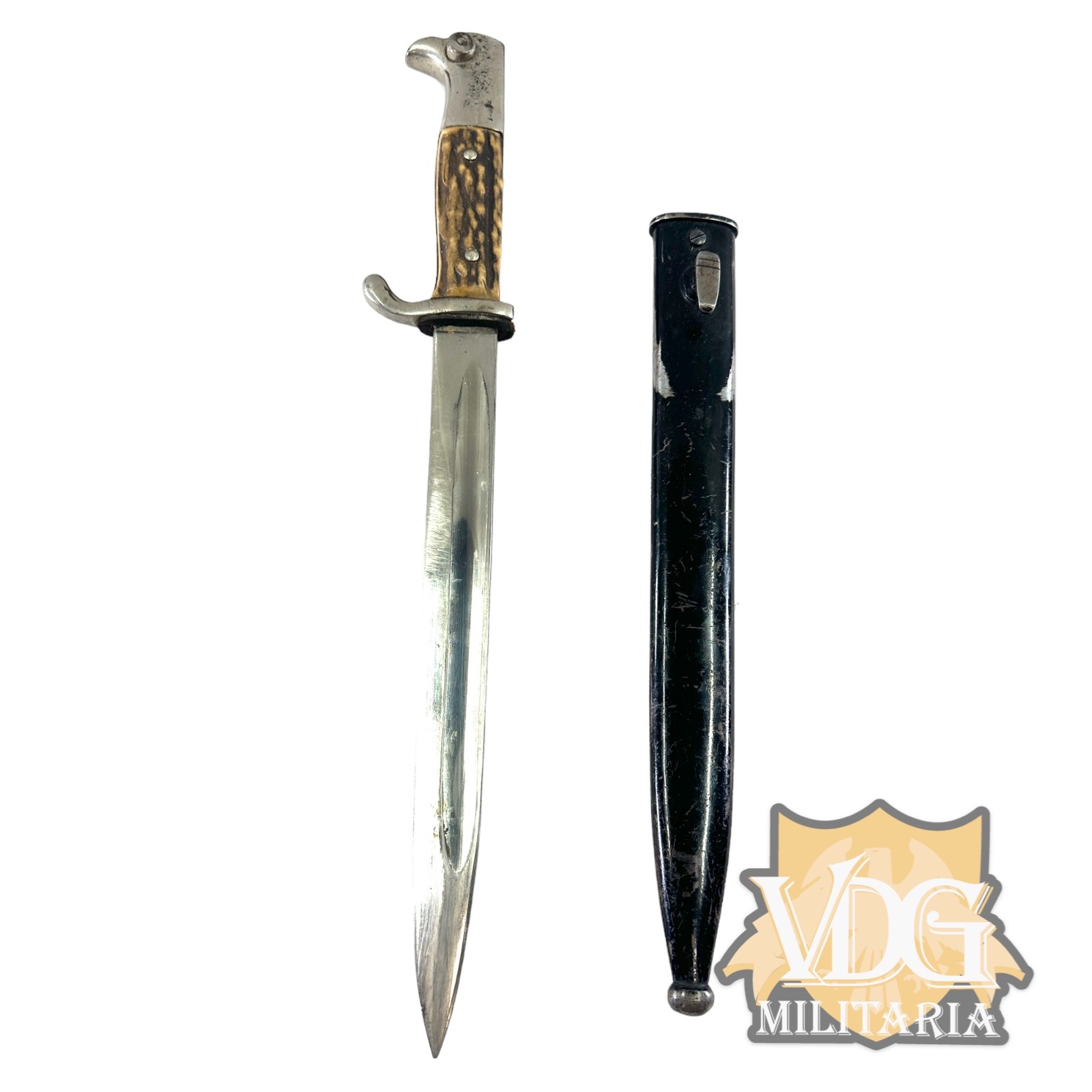 WW2 German Stag Horn K98 Parade Bayonet-Alexander Coppel Solingen | VDG ...