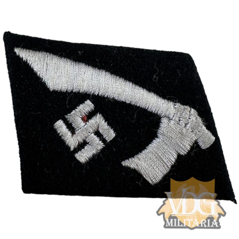 WW2 German Waffen-SS 13th Mountain Division Handschar (1st Croatian) Collar Tab-Dachau Made