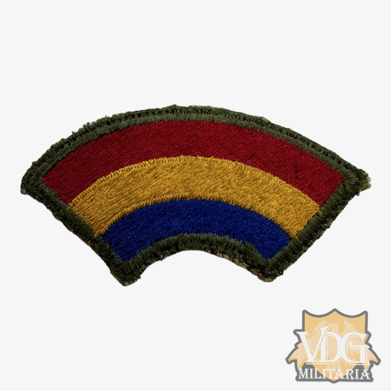 WW2 US Army 42nd Infantry "Rainbow" Division Patch Insignia SSI