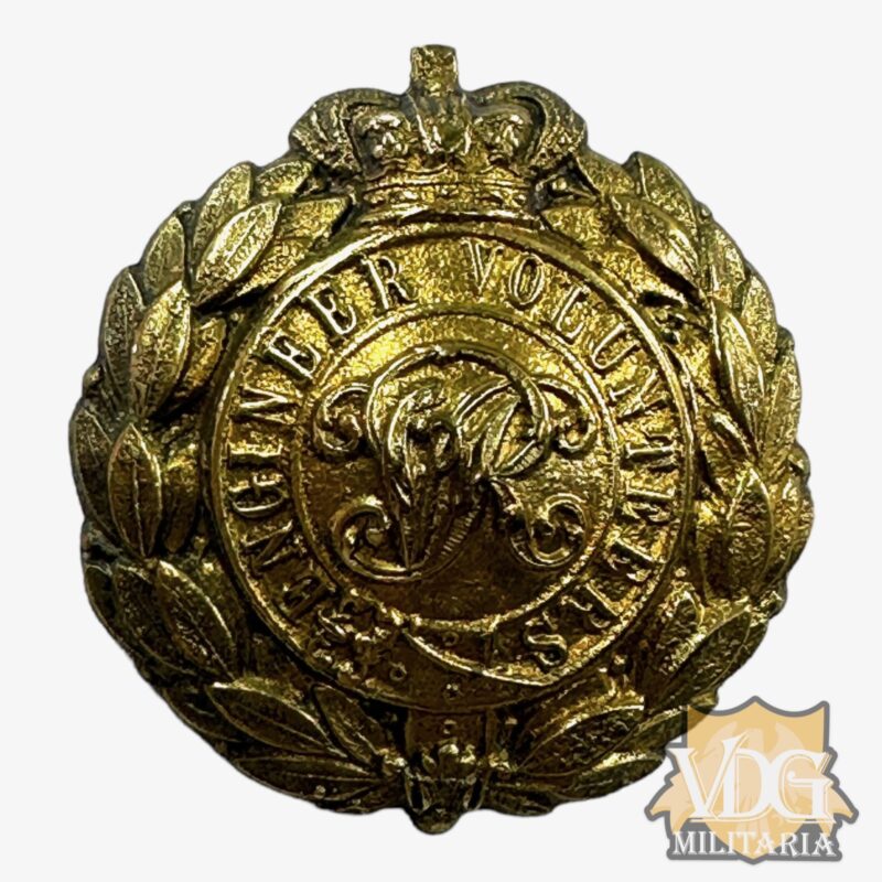 Victorian Era British Engineer Volunteers Cap Badge