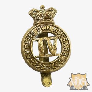 Victorian Era British Army The 4th Queen's Own Hussars Cap Badge