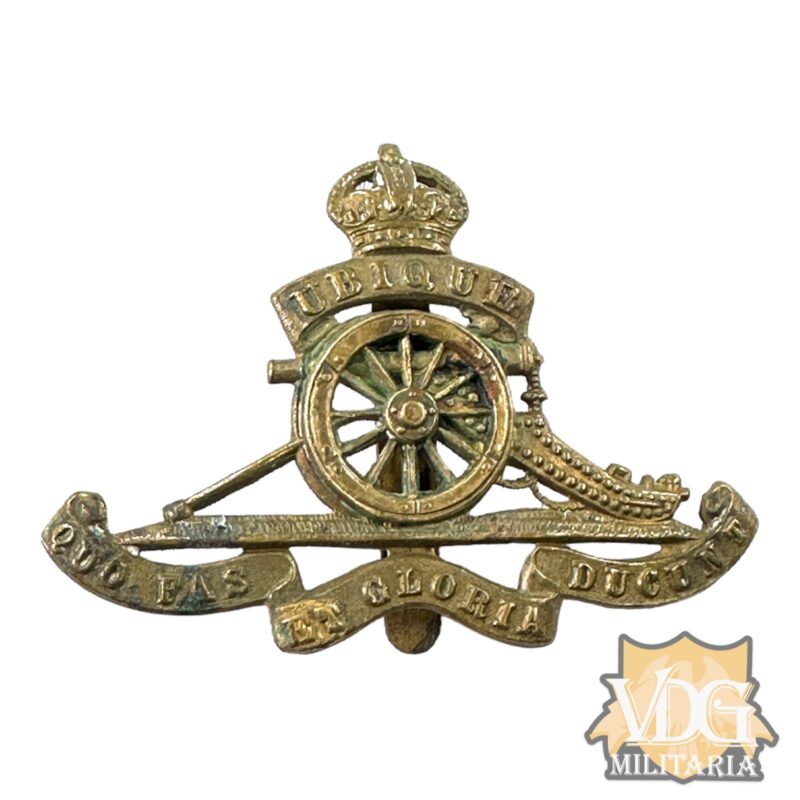 WW2 British Army Artillery Cap Badge