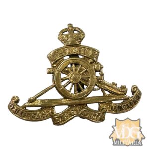 WW2 British Army Artillery Cap Badge