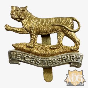 WW2 British Army Royal Leicestershire Infantry Regiment Cap Badge