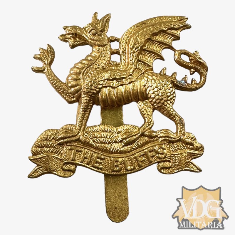 WW2 British Army The Buffs Royal East Kent Regiment Cap Badge