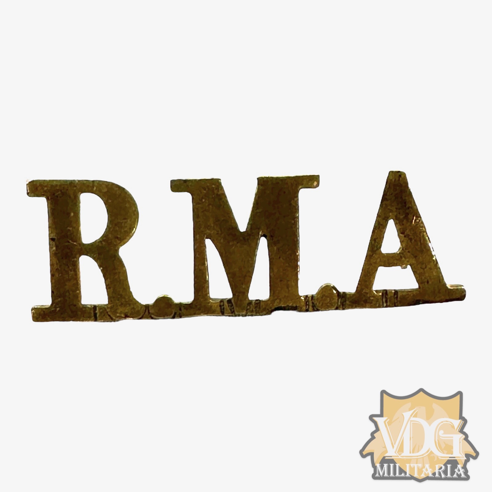 WW2 British R.M.A. Royal Military Academy Sandhurst Shoulder Title